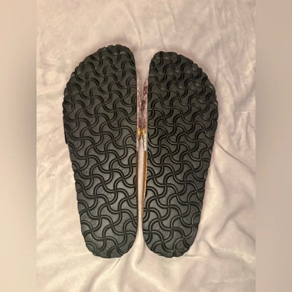 Birkenstock New w/o Box Madrid Big Buckle Rivet Logo Taupe Grey Velvet Exquisite - Picture 7 of 10